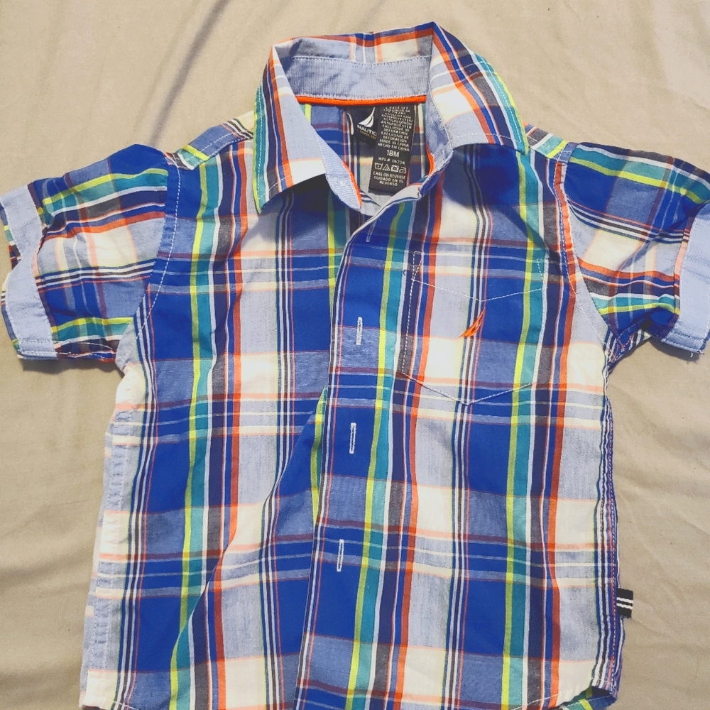 Button down tee, boys